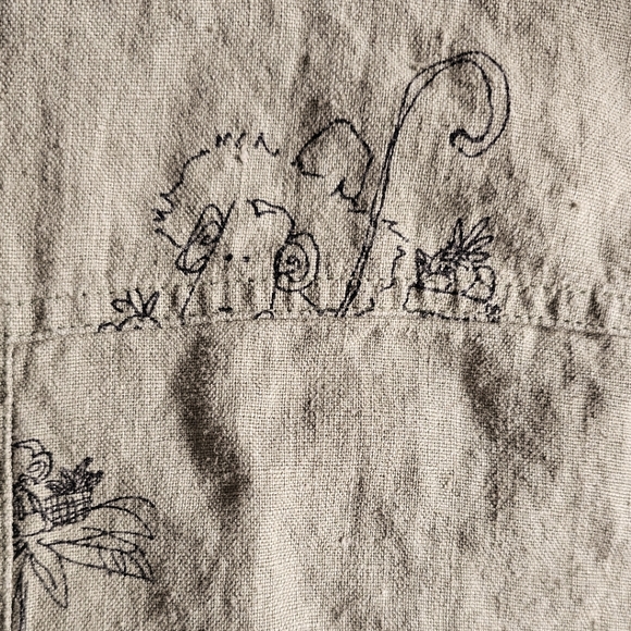 Chico's top, size 1, monkey print - Picture 1 of 14